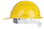 CAPACETE DE PROTEÇÃO INDIVIDUAL AMARELO C/ SELO INMETRO - Imagem 1