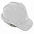 CAPACETE DE PROTEÇÃO INDIVIDUAL BRANCO C/ SELO INMETRO - Imagem 1