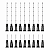 Kit 10 Micro Cânulas Estéticas 22g X 50mm Com Agulha De Pertuito - Imagem 1