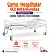 Cama Hospitalar de 2 Manivelas Supermedy Branca – Suporta até 180 Kg - Imagem 3