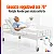 Cama Hospitalar de 2 Manivelas Supermedy Branca – Suporta até 180 Kg - Imagem 7