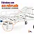 Cama Hospitalar de 2 Manivelas Supermedy Branca – Suporta até 180 Kg - Imagem 6