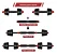 Kit Halteres 6 em 1 Ajustável Musculação até 40kg com Kettlebell – Preto e Vermelho - Imagem 5