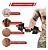 Kit Halteres 6 em 1 Ajustável Musculação até 40kg com Kettlebell – Preto e Vermelho - Imagem 6