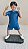 MENINO COM UNIFORME Escultura humanizada personalizada em biscuit Topo de bolo - Imagem 4