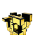 Cubo Mágico Mirror Blocks QiYi Dourado - Imagem 4