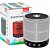 Caixa Som Mini Speaker WS-887 Prata - Imagem 1