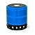 Caixa Som Mini Speaker WS-887 Azul - Imagem 1