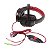 Headset Gamer TecDrive F-1 Vermelho - Imagem 14
