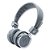 Headphone Knup KP-367 Bluetooth Cinza - Imagem 1
