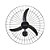 Ventilador Parede Ventisol 3 Pás 60CM Bivolt Preto - Imagem 7