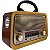 Rádio Portátil Kapbom KA-3199 AM/FM/SW 5W Marrom - Imagem 11