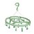 Mini-Varal Oval com 24 Prendedores 6094 Verde - Imagem 2
