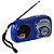 Rádio Portátil Livstar  CNN-2019A AM/FM Azul - Imagem 9