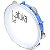 Pandeiro ABS Batuka em Inox 10 " Azul - Imagem 9