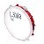 Pandeiro ABS Batuka em Inox 10 " Vermelho - Imagem 4