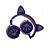 Fone Headset de Gatinho Catear KTP-101 Roxo - Imagem 1
