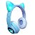 Headphone Gatinho Altomex B-19 Bluetooth Azul - Imagem 1