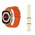 Smartwatch Wearfit GS8 Ultra Pulseira Laranja Bege - Imagem 1