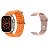 Smartwatch Wearfit GS8 Ultra Pulseira Laranja/Rosa - Imagem 1