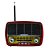 Rádio Portátil Idea ID-4035U AM/FM/SW 5W Vermelho - Imagem 1