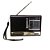 Rádio Portátil Grasep D-FS1608 AM/FM/TV/SW Marrom - Imagem 7
