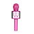Microfone Karâoke KTS KTS-858 sem Fio Pink - Imagem 12