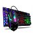 Teclado e Mouse com Fio Knup KP-TE115 Gamer com Led Rgb Preto - Imagem 7