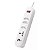Filtro Linha Bommax BM-A630 4 Tomadas com Usb e Usb-C Branco - Imagem 2