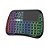 Mini Teclado Lelong LE-7703 com Comando de Voz Preto - Imagem 5