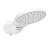 Ducha Moment Multi Temperatura Zagonel 220V 6800W Branco - Imagem 7