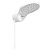 Ducha Moment Eletrônica Zagonel 127V 5500W Branco - Imagem 1