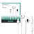 Fone Ouvido Auricular Danx DF41 Lightning Branco - Imagem 2