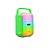 Caixa Som Bluetooth Grasep D-S3210 Verde - Imagem 1