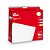 Plafon LED Sobrepor Kian Quadrada 18W Branca Morna - Imagem 1