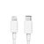Cabo USB-C/Lightning X-Cell XC-CD-77 1MT Branco - Imagem 1