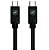 Cabo Turbo Thunderbolt Tipo C x Tipo-C Gshield GS-6769 1,8MT Preto - Imagem 1