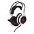 Headset Gamer Knup KP-400 Branco e Preto com Led - Imagem 2