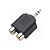 Adaptador P2 Stereo M x 2 RCA F - Imagem 2