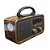 Rádio Portátil KSST K-3188 FM/AM Marrom - Imagem 1