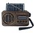 Rádio Portátil Tomate MTJ-2011 FM Marrom - Imagem 1