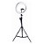 Ring Fill Light com Tripé 10" Tomate MLG-158 - Imagem 1
