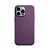 Capa Magsafe Iphone 15 Pro Couro Roxo - Imagem 1