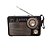 Rádio Portátil Kapbom KA-8707 AM/FM/SW 3W Preto - Imagem 1