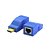 Adaptador Conversor RJ45 x HDMI Tomate MHD-1103 30M Azul - Imagem 1