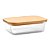 Pote Vidro Hermético Quality House 1.040ML Tampa Bambu - Imagem 1