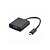 Cabo Adaptador USB Tipo-C Macho para VGA Fêmea Knup KP-AD121 - Imagem 1