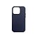 Capa Magsafe Iphone 14 Normal Couro Azul Escuro - Imagem 1