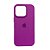 Capa Smartphone Iphone 16 Pro Silicone Roxa - Imagem 1