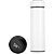 Garrafa Térmica Visor Temperatura 500ml Branca - Imagem 1